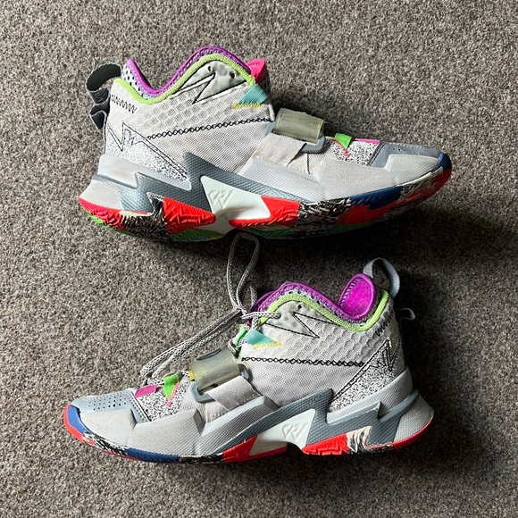 Air Jordan WHY NOT ZERO.3 Zer0 Noise Basketball Sneakers Boys Size 7 Youth - Picture 14 of 14